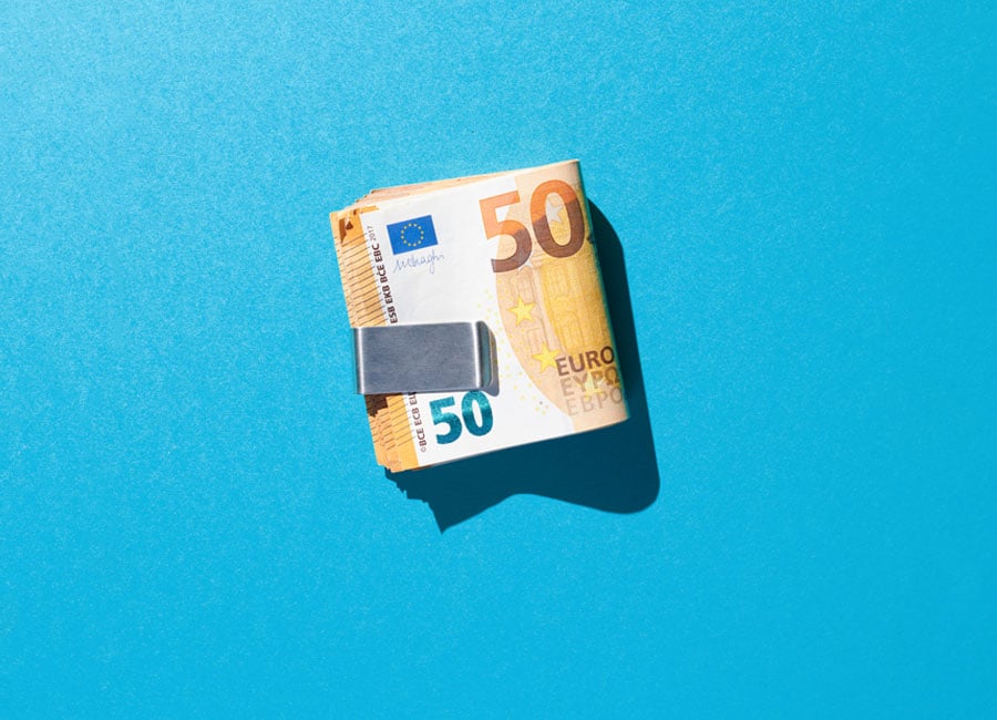 L'argent avec une pince à billets - Avant la récession par Jan U. Holsten enomyc